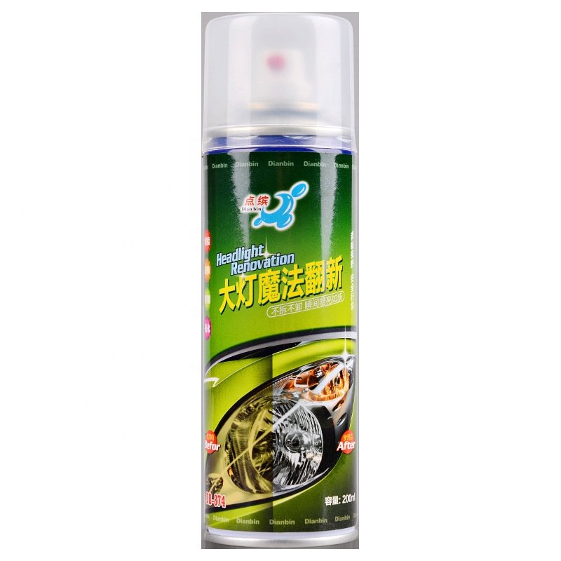 200Ml Headlight Cleaner Products Headlight Lens Yellow Removal Polishing Liquid Car Light Cleaning Care Products